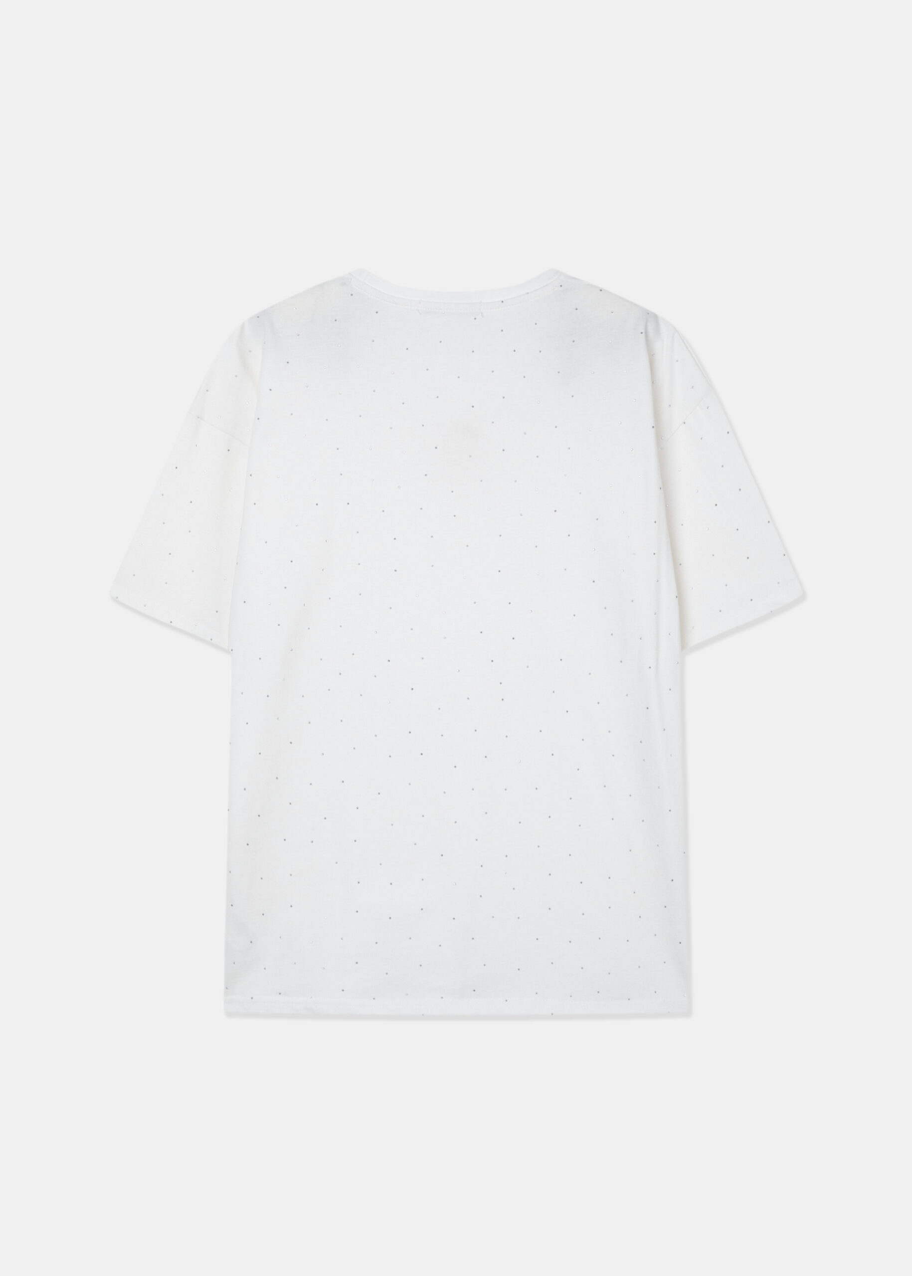 6125216041202-f Women Strass Decor T-Shirt - Image 6