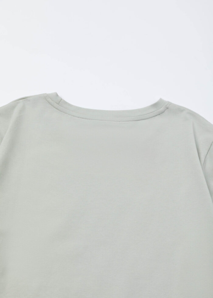 Women Leaves Printed T-Shirt - Image 5