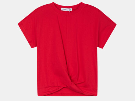 Women Wrap Desing T-Shirt