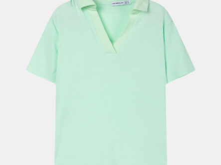 Women Plain Polo Shirt
