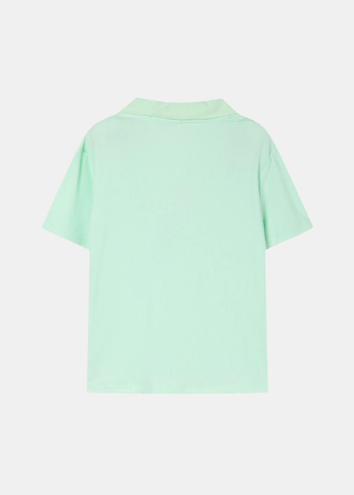 Women Plain Polo Shirt - Image 6