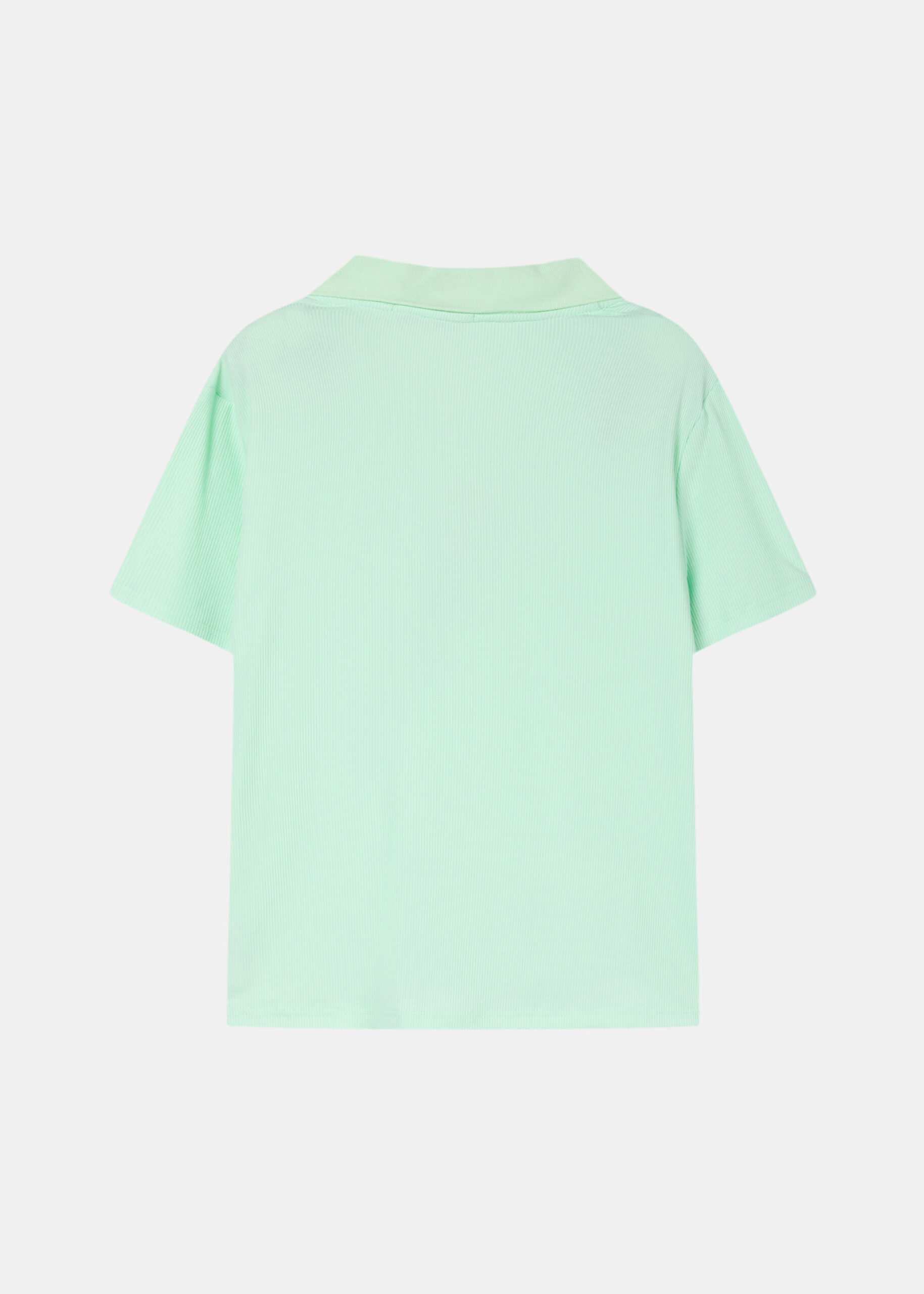 6125216042622-f Women Plain Polo Shirt - Image 6