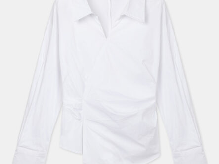 Women Wrap Design Blouse
