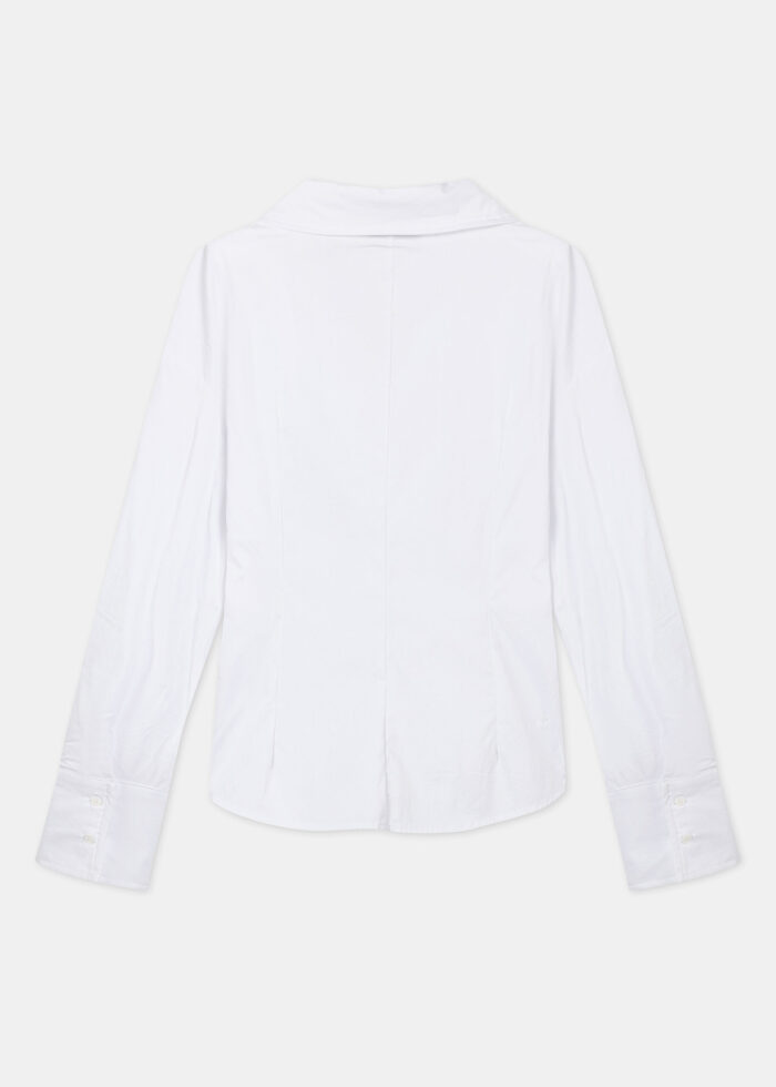 Women Wrap Design Blouse - Image 7