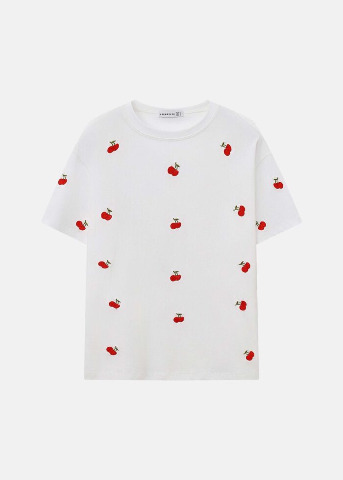 Women Fruits Printed T-Shirt - Image 1