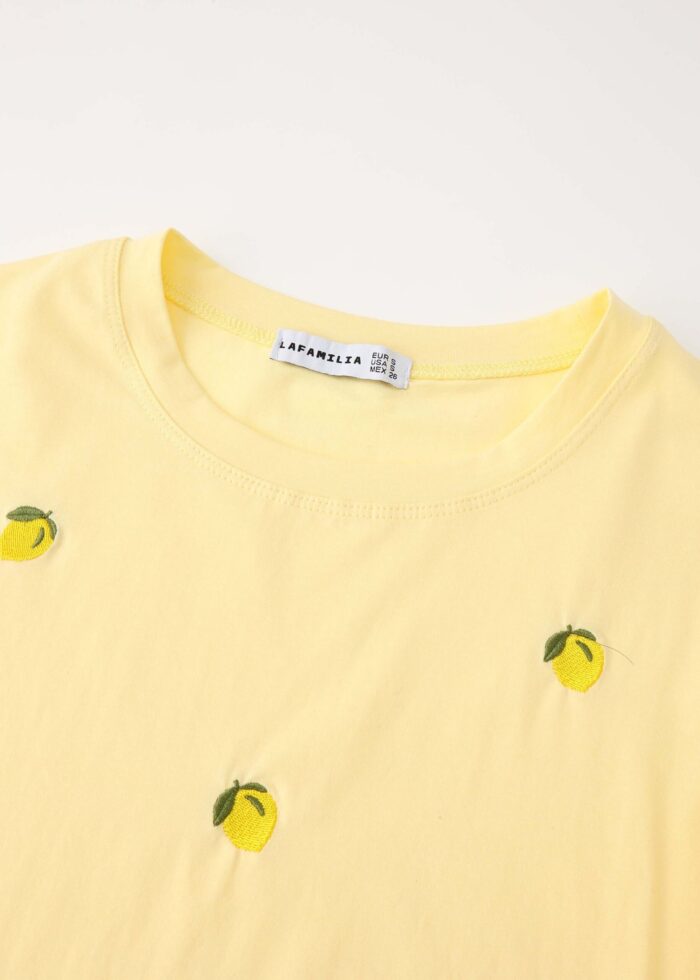 Women Fruits Printed T-Shirt - Image 2
