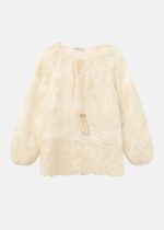 Women Embroidery Decor Blouse