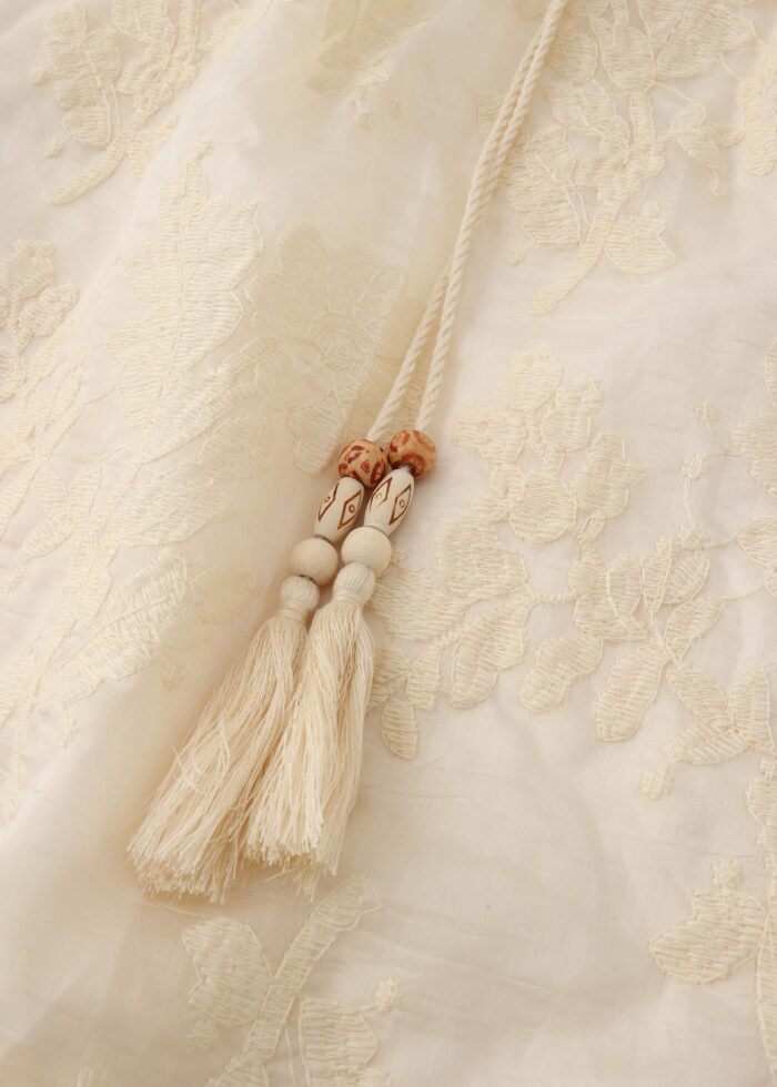Women Embroidery Decor Blouse - Image 4