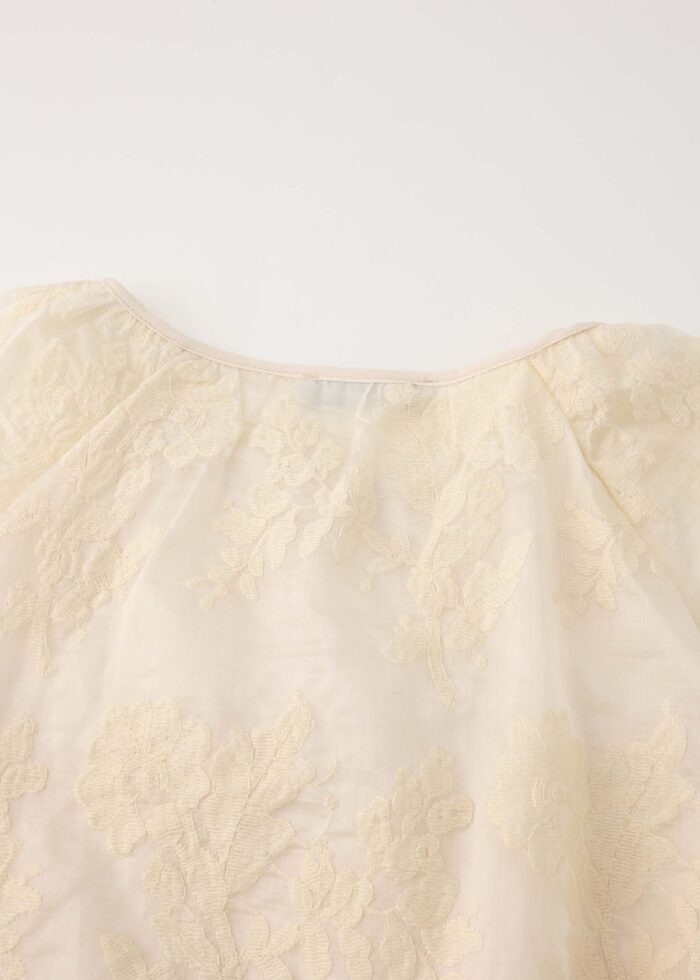 Women Embroidery Decor Blouse - Image 8