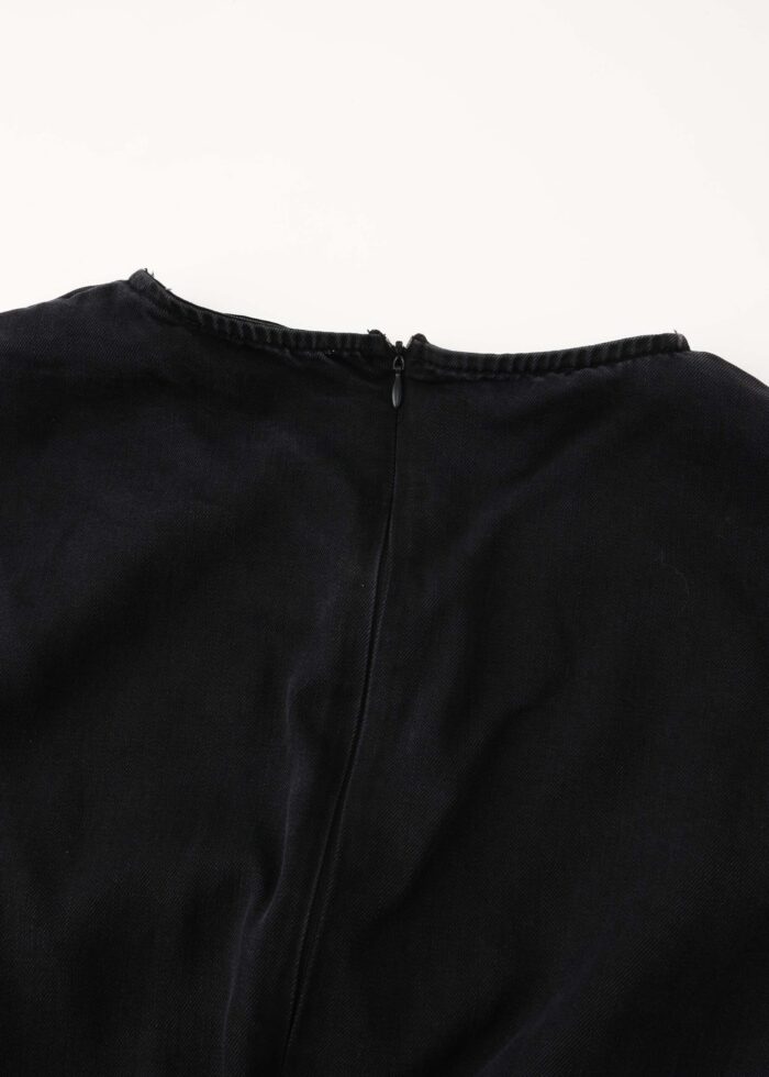 Women Plain Jeans Jumpsuit - Image 6