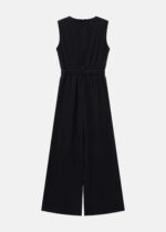 Women Plain Jeans Jumpsuit - Image 8