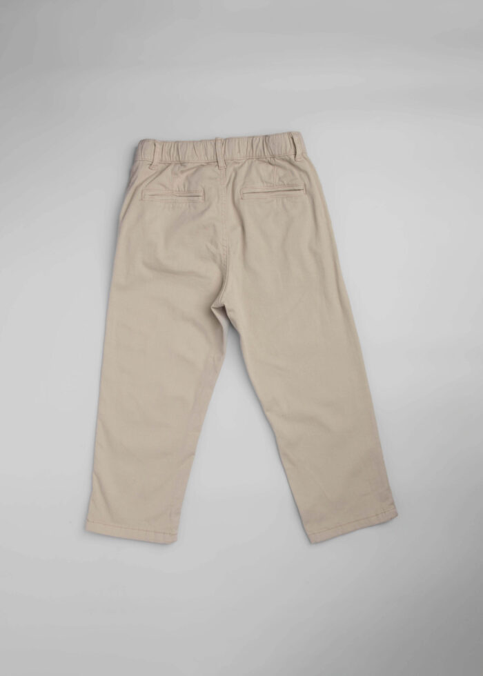 Kids Boy Relax-Fit Kittan Trouser - Image 2