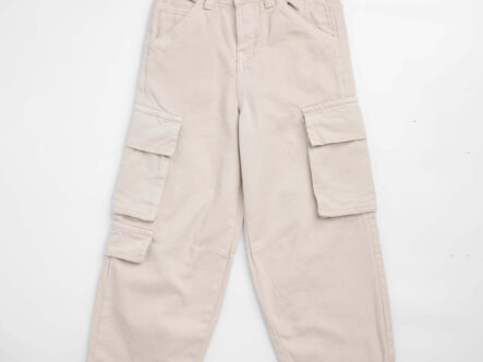 Kids Boy Baggy Cargo-Fit Kittan Trouser