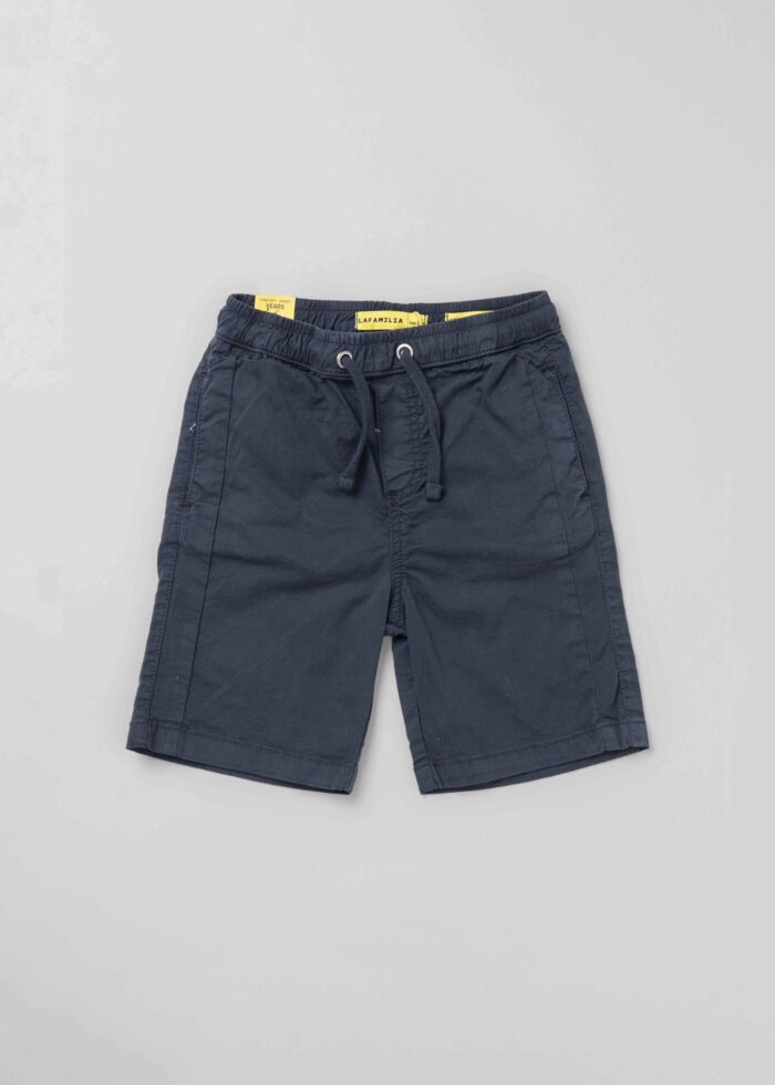⁦شورت أطفال ولادي كتان Comfort-Fit⁩ - الصورة ⁦1⁩