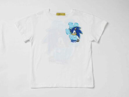 Kids Boy Sonic Printed T-Shirt