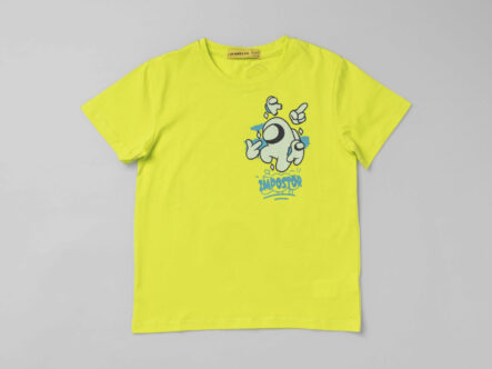 Kids Boy "Impostor" Printed T-Shirt