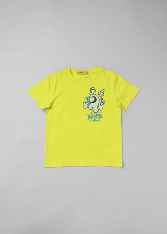 Kids Boy "Impostor" Printed T-Shirt - Image 1