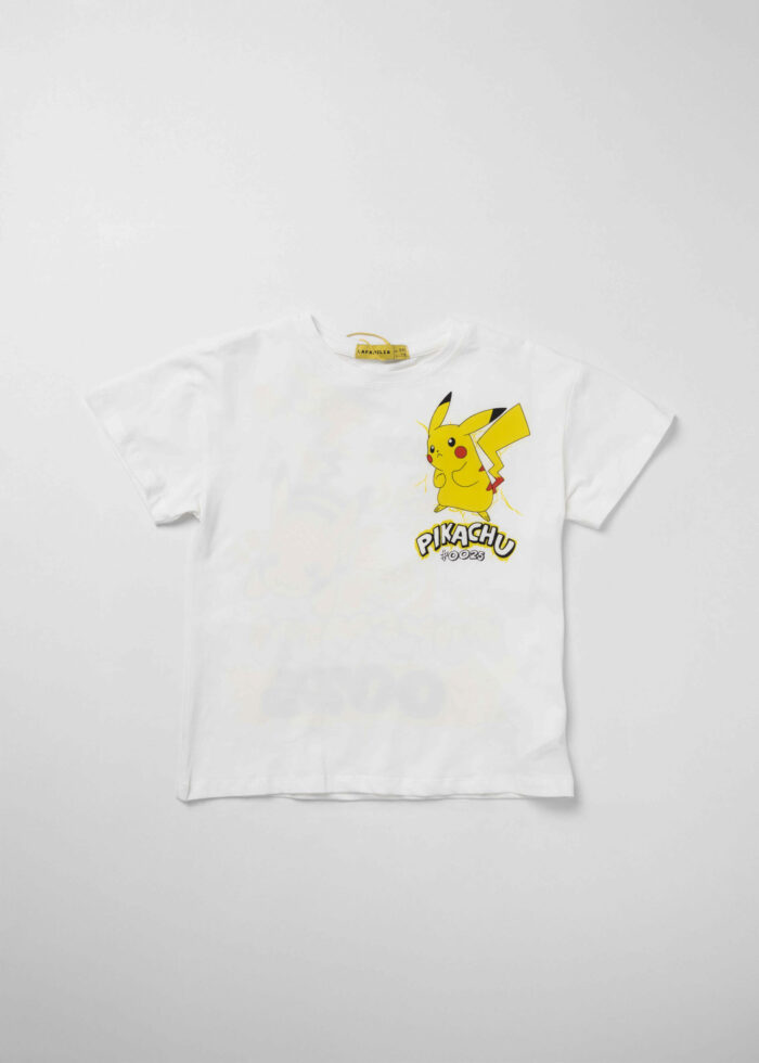 Kids Boy "Pikachu" Printed T-Shirt - Image 1