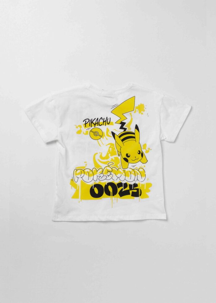Kids Boy "Pikachu" Printed T-Shirt - Image 2