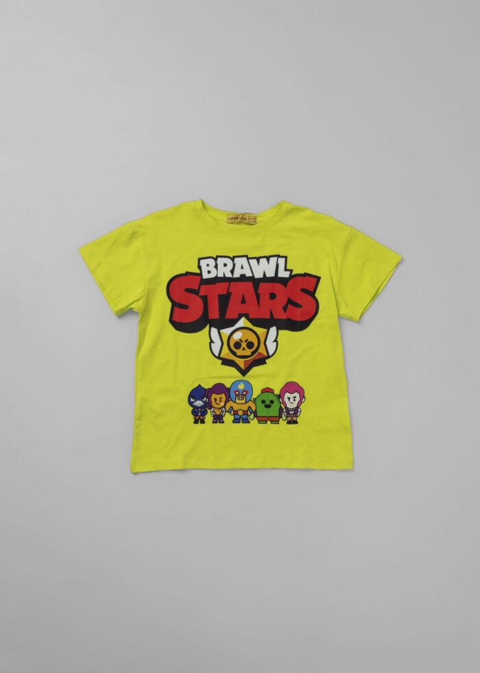 Kids Boy "Brawl Stars" Printed T-Shirt - Image 1