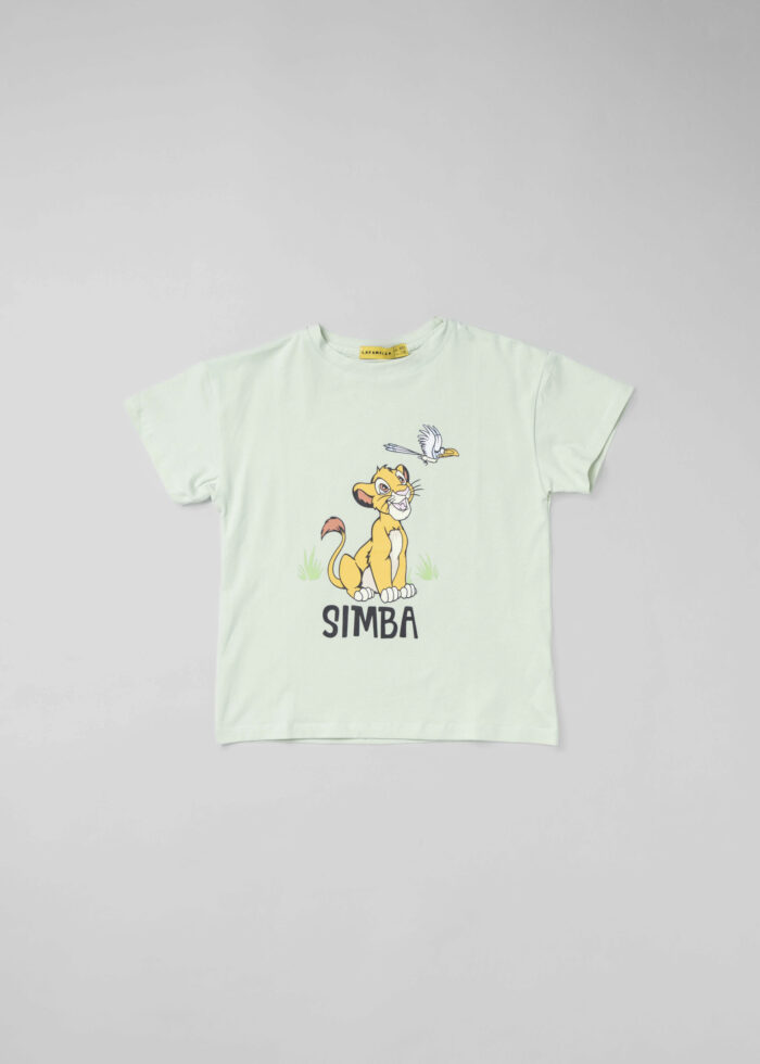 Kids Boy "Simba" Printed T-Shirt - Image 1