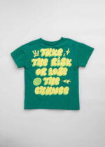 ⁦تيشيرت أطفال ولادي بطباعة "The Risk"⁩ - الصورة ⁦2⁩