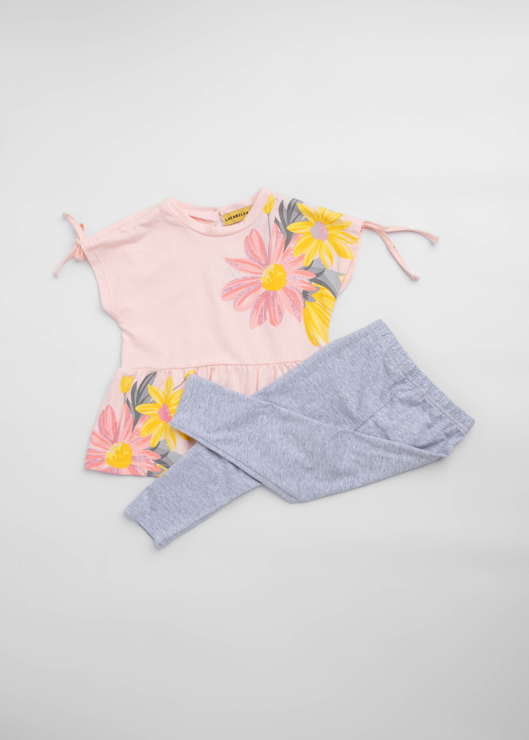 6125402009046-a طقم أطفال بناتي قطعتين - الصورة 1