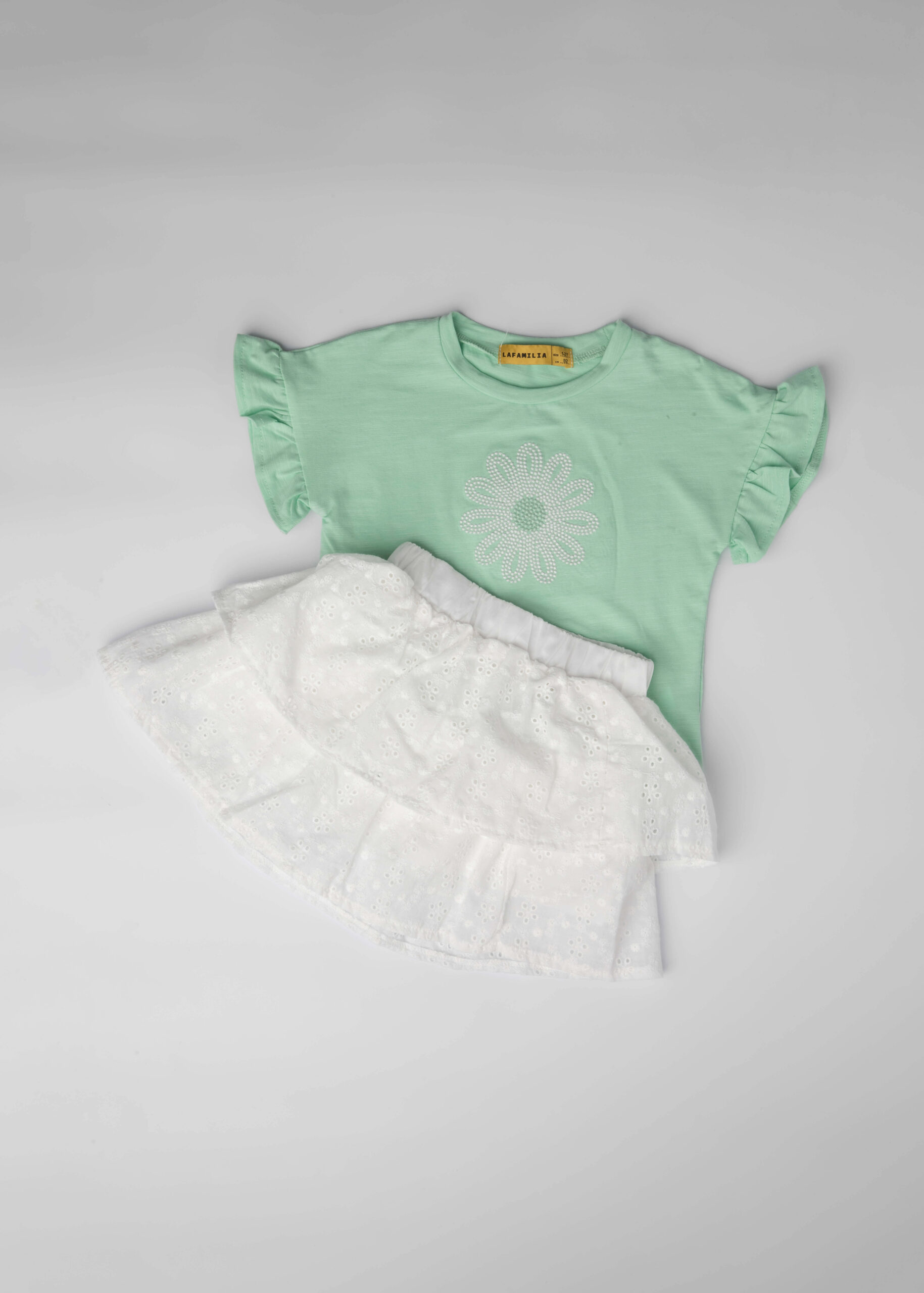 6125402020723-a طقم أطفال بناتي قطعتين - الصورة 1