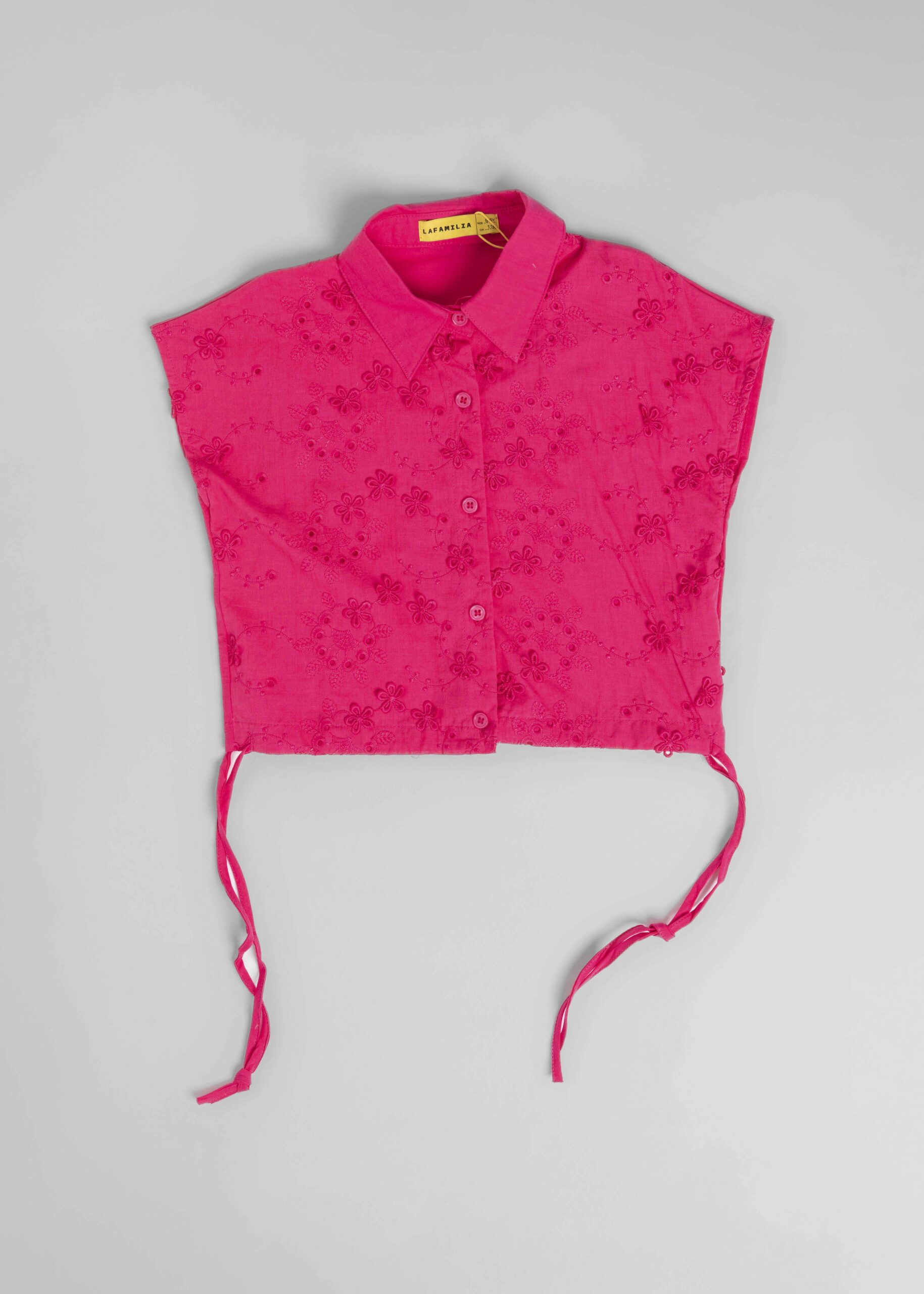 6125408031314-a Kids Girl Embroidery Shirt - Image 1