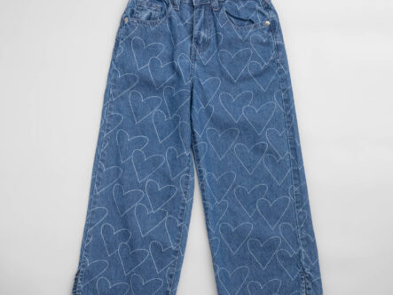 Kids Girl Wide-Leg Jeans Trouser