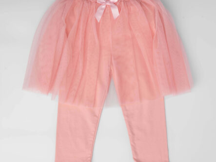 Kids Girl Tulle Short Skirt with Legging