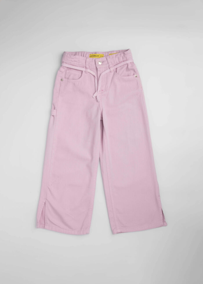 Kids Girl Wide-Leg Jeans Trouser - Image 2