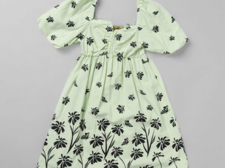 Kids Girl Printed Short Dress