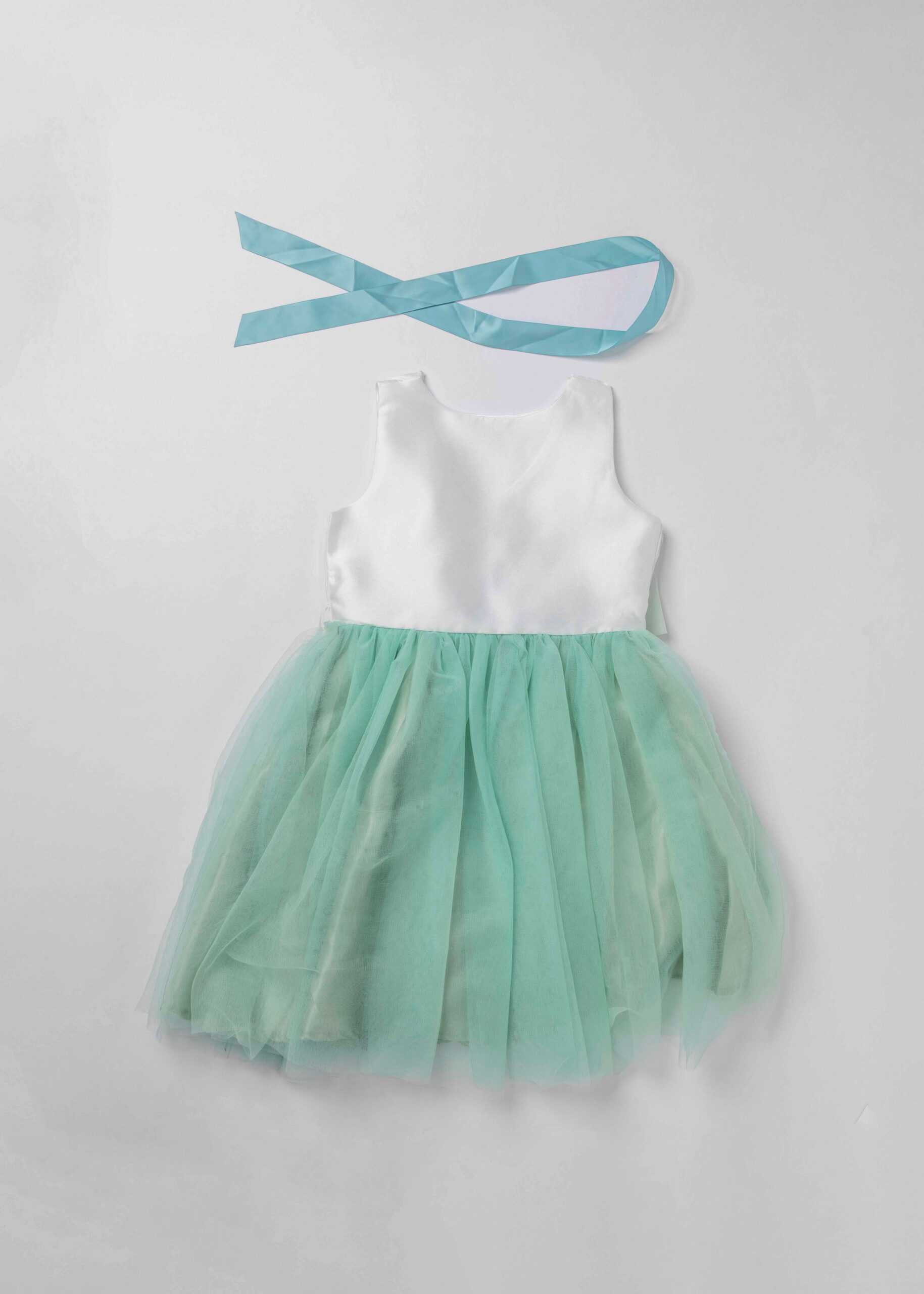 6125409014723-a Kids Girl Tulle Dress - Image 1