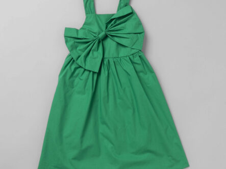 Kids Girl Bow Decor Dress