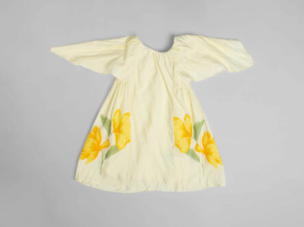 Kids Girl Flowers Decor Dress