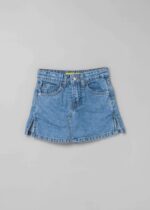Kids Girl Jeans Skirt-Short