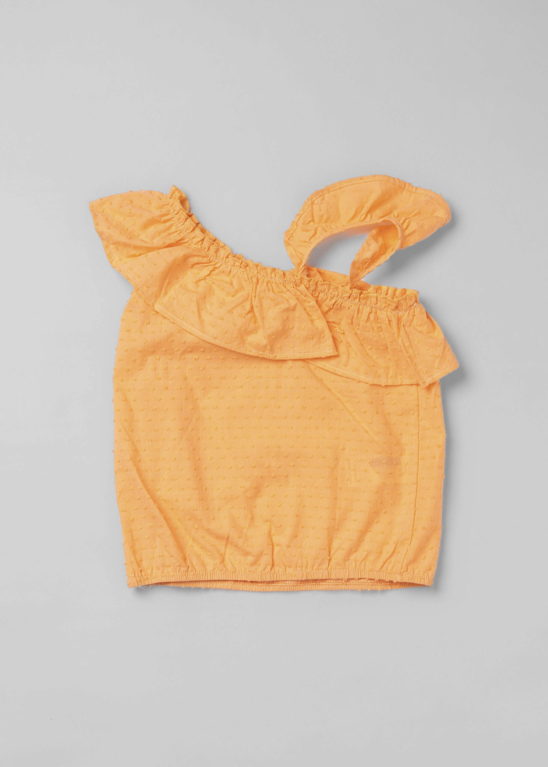 6125416018421-a Kids Girl Dotted Blouse - Image 1