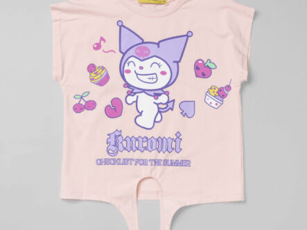 Kids Girl Kuromi Printed T-Shirt