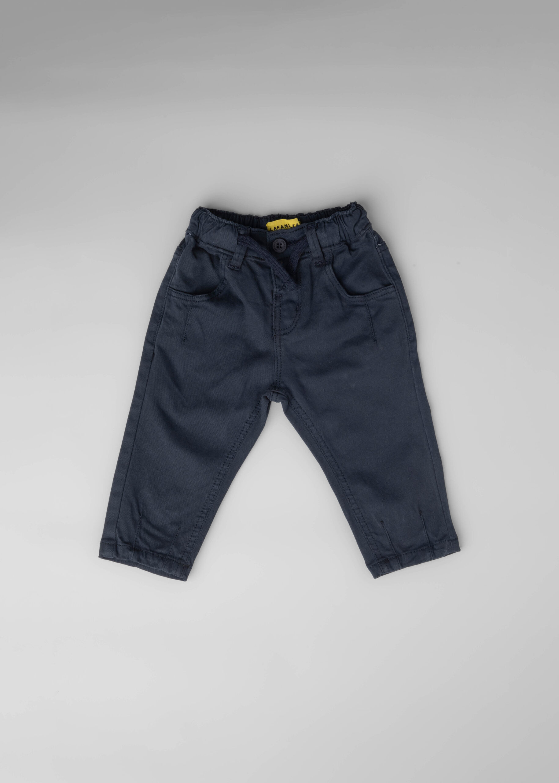 6125508036508-a بنطلون أطفال بيبي ولادي كتان - الصورة 1