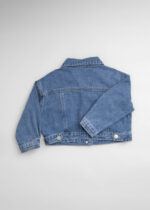 ⁦جاكيت أطفال بيبي بناتي جينز مزين بالستراس⁩ - الصورة ⁦2⁩