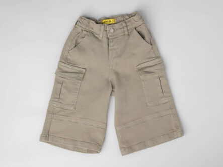 بنطلون أطفال بيبي بناتي كتان Cargo-Fit