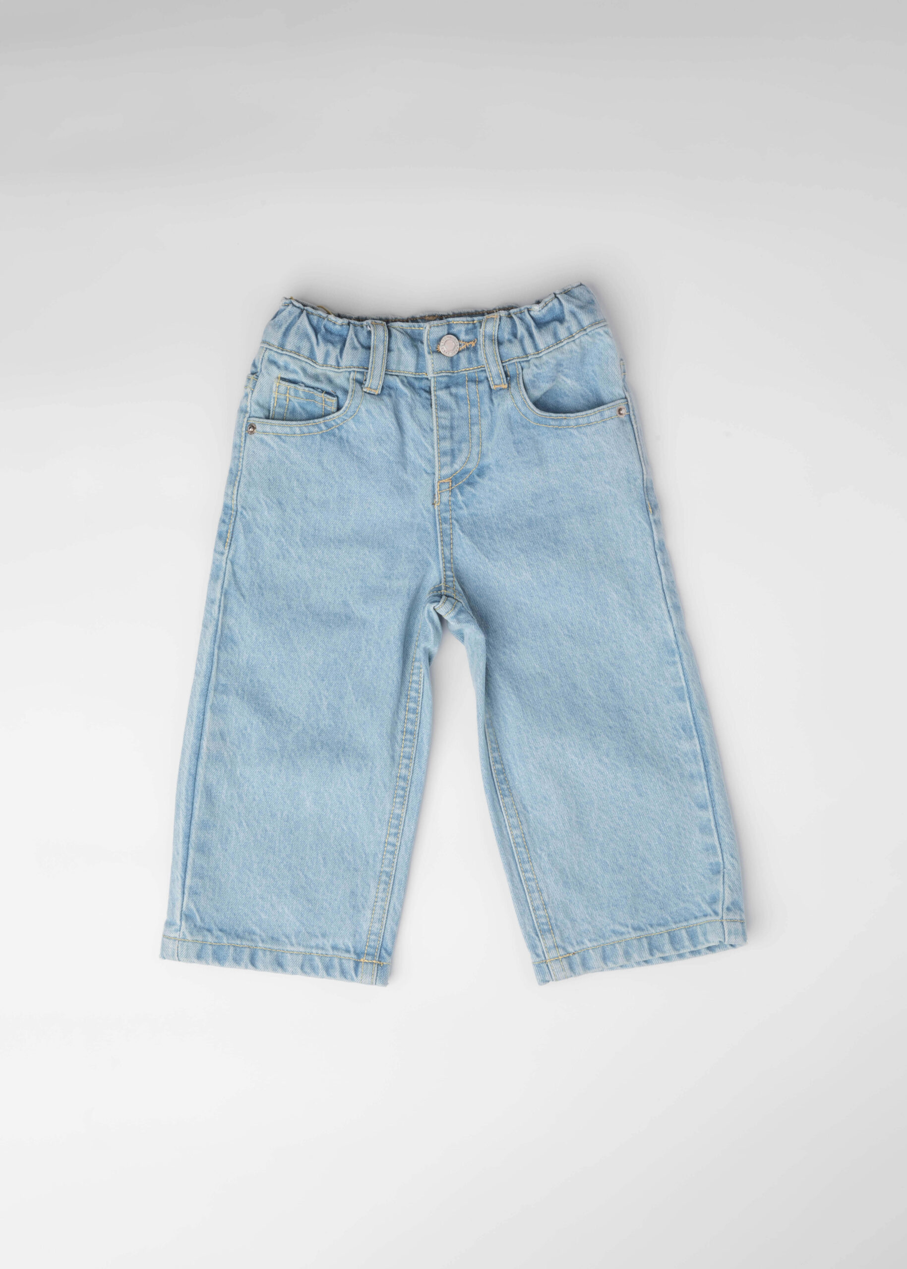 6125608039810-a بنطلون أطفال بيبي بناتي جينز - الصورة 1