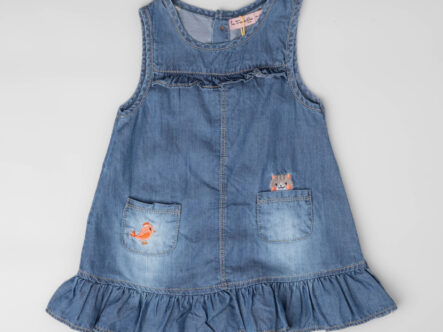 فستان أطفال بيبي بناتي جينز