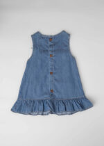 ⁦فستان أطفال بيبي بناتي جينز⁩ - الصورة ⁦2⁩