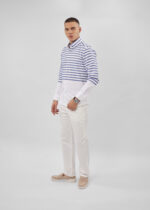 ⁦قميص رجالي مخطط Slim-Fit⁩ - الصورة ⁦2⁩