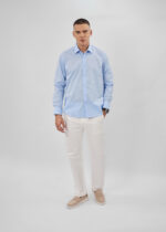 ⁦قميص رجالي بنقش Slim-Fit⁩ - الصورة ⁦2⁩