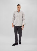 قميص رجالي سادة Slim-Fit