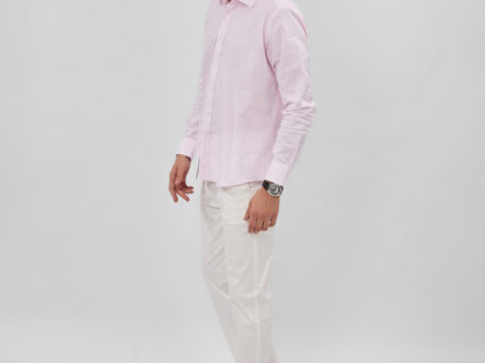 قميص رجالي سادة Slim-Fit