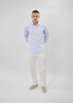 ⁦قميص رجالي سادة Slim-Fit⁩ - الصورة ⁦2⁩